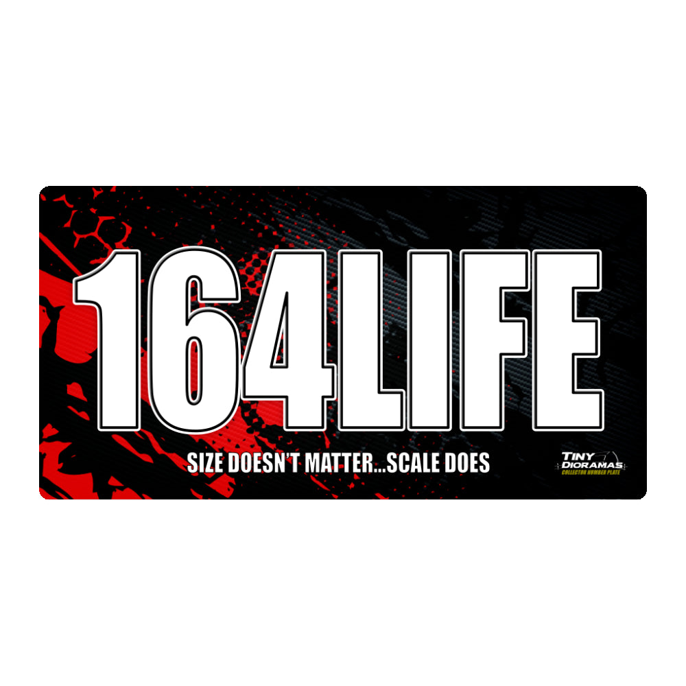 Number Plate 164LIFE
