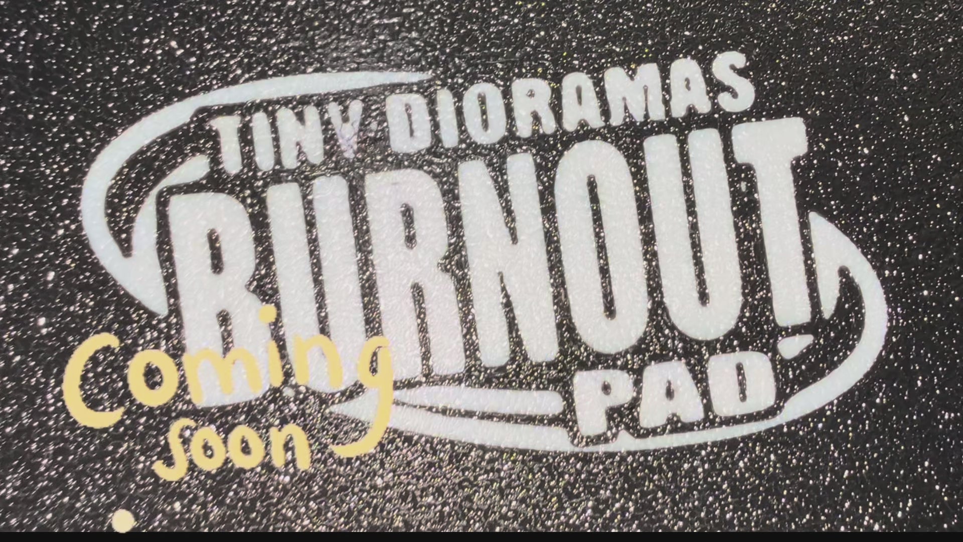 (COMING SOON) Tiny Dioramas DriftAbout and burnout pads