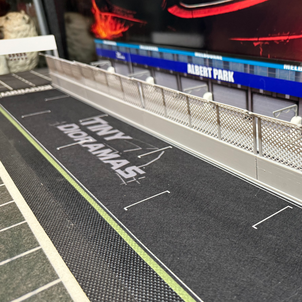 Tiny F1 Diorama Bar Mat