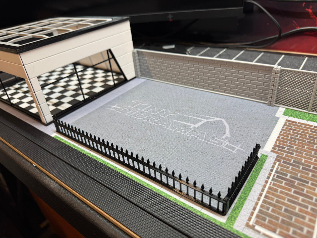 Tiny Car Sales – 1/64 Scale Diorama Bar Mat