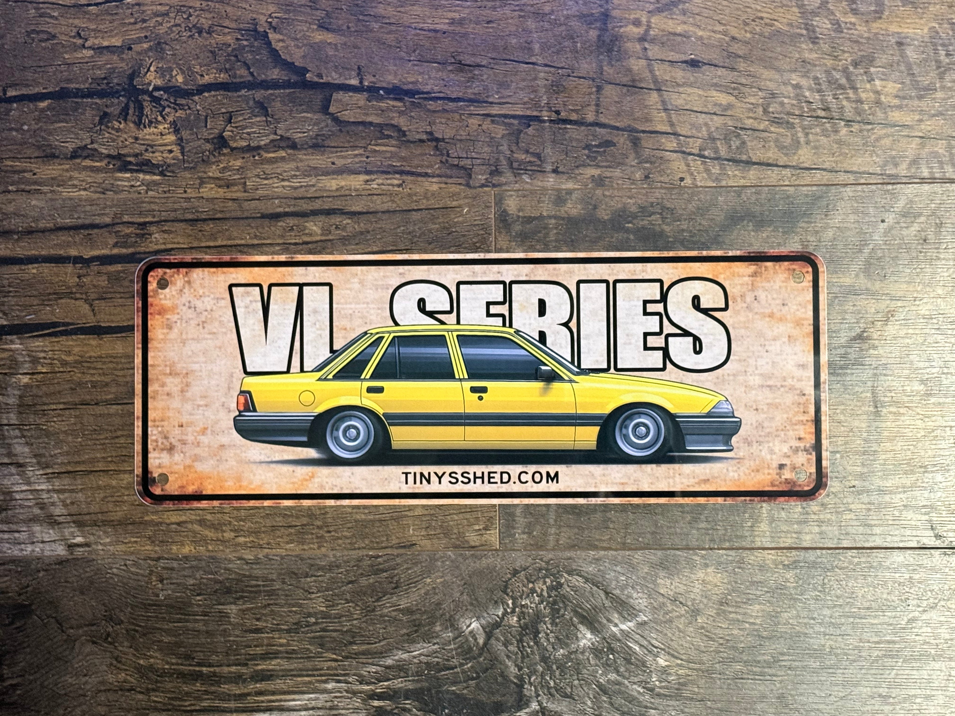 VL Series Number Plate