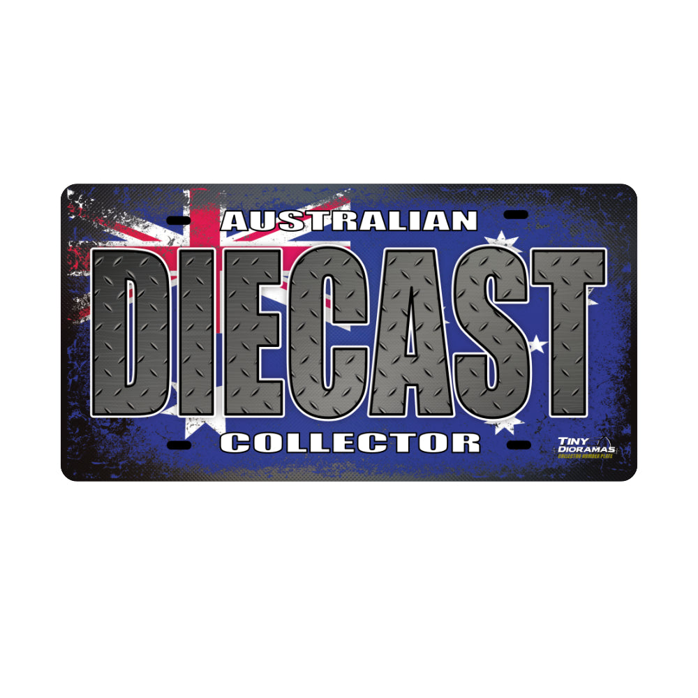 Number Plate  DIECAST