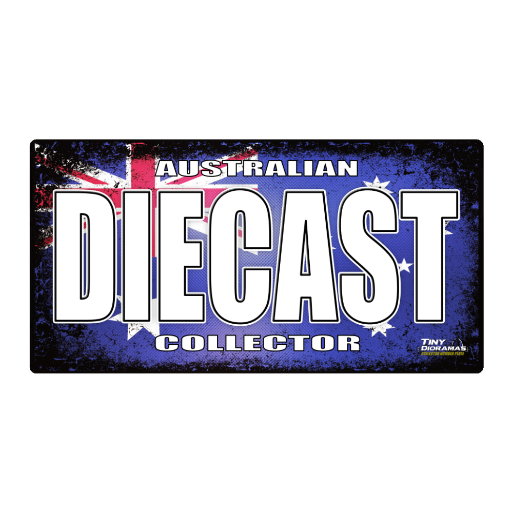 Number Plate  DIECAST