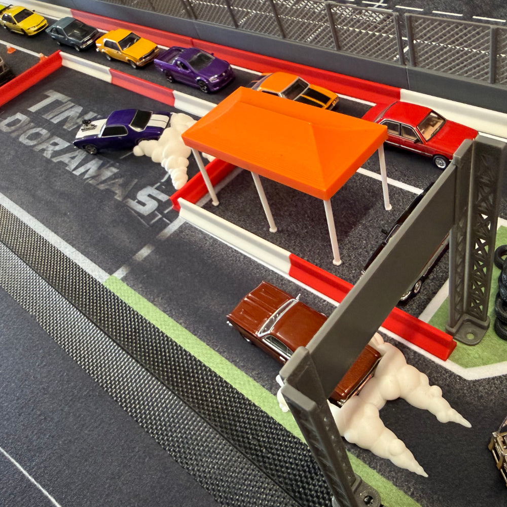 Bar Mat Diorama PRE ORDER TINYNATS Burnout comp